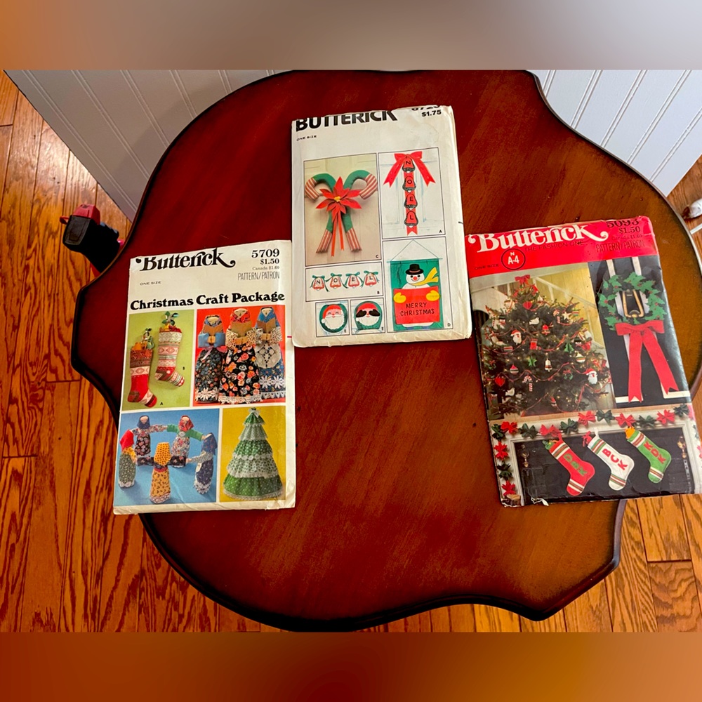 Butterick Christmas‎ Craft Patterns